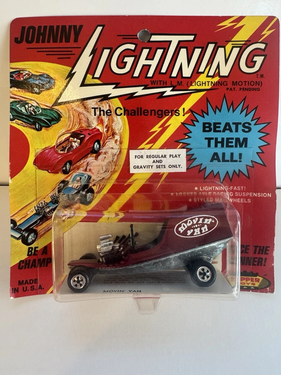 Vintage Johnny Lightning Curved Track Set in Original Box by Topper Toys - Superb Condition - Very Rare