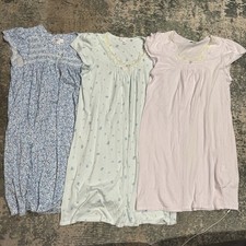 Miss Elaine Vintage-style Night Gowns lot Of 3 Size Medium
