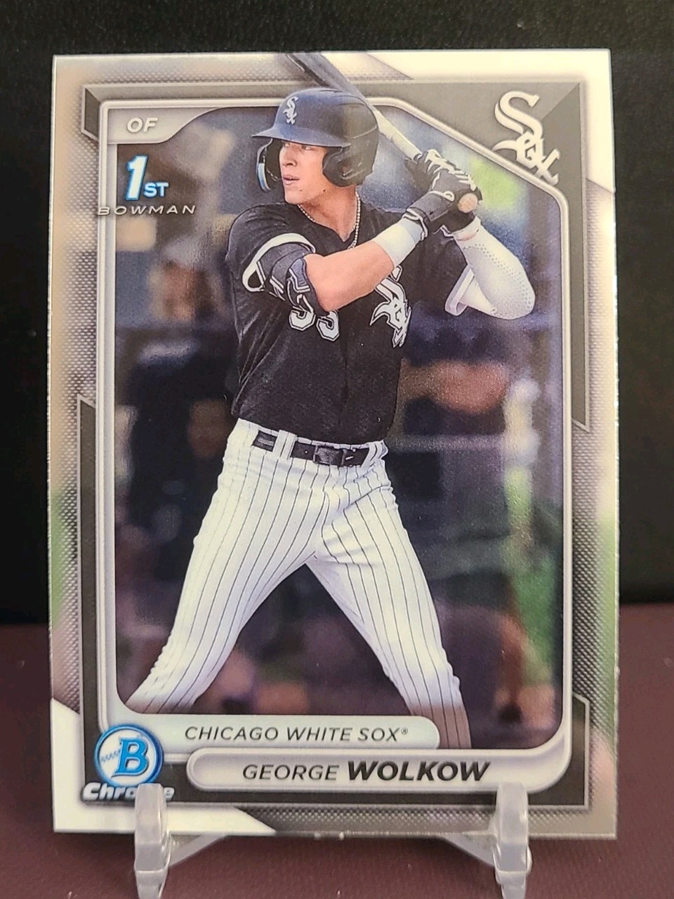 2024 Bowman - Chrome Prospects George Wolkow #BCP-144 1st Bowman RC