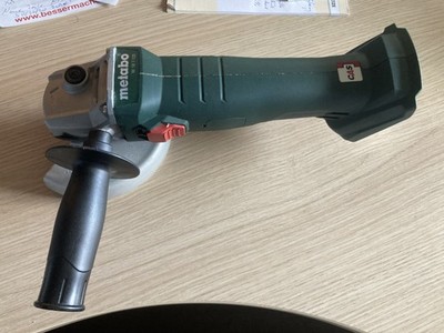 Metabo Akku Winkelschleifer W 18 7-125 (602371840) in metaBox 165L, Akku & Lader