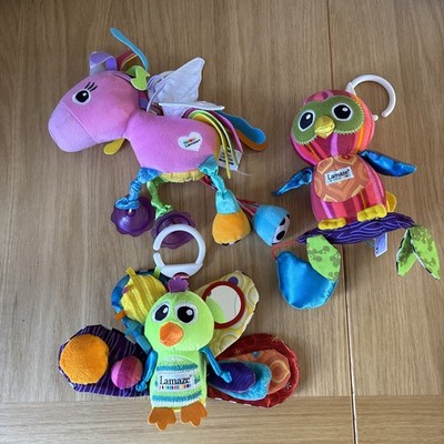 Konvolut Lamaze Toys inkl. Einhorn, Eule insgesamt 3 Spielzeuge