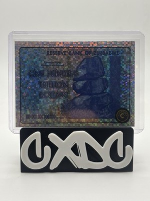 2025 Cardsmiths Currency Series 5 ZIMBABWE 100 TRILLION #80 MATRIX Holo