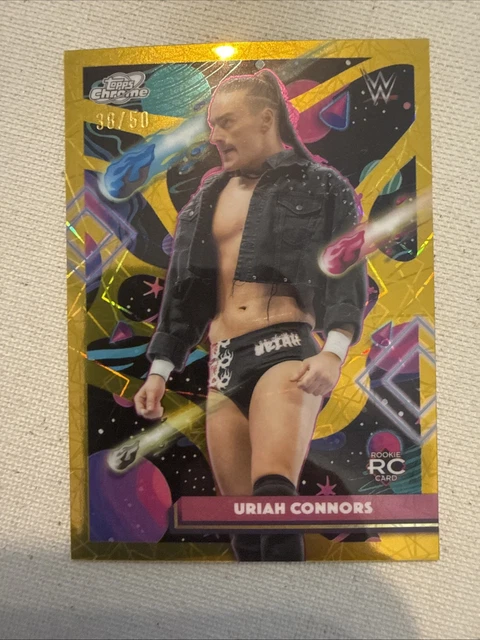 2026 Topps Cosmic Chrome WWE Uriah Connors Lazer /50 #58