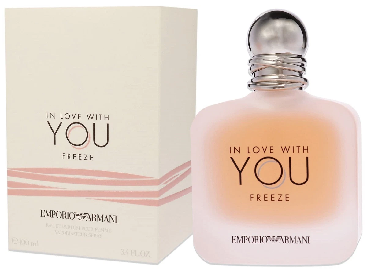 IN LOVE WITH YOU FREEZE * Emporio Armani 3.4 oz / 100 ml Eau De