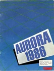 1986 Aurora Catalog - Slot Cards Complete Sets and More - Good Condition