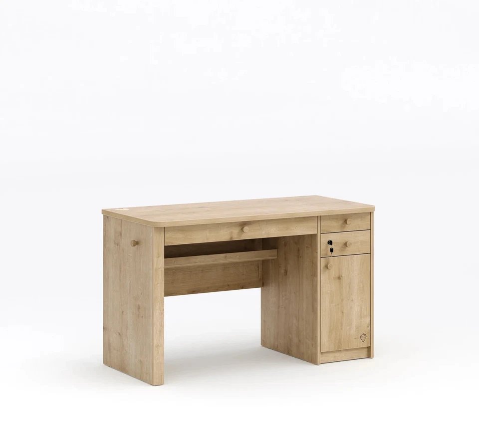 Cilek Mocha Genis großer Schreibtisch mit Regalaufsatz - Bild 3 von 4