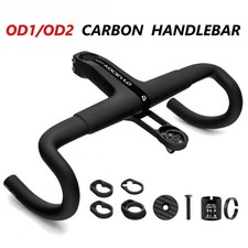 Road Bike Full Carbon Fiber Integrated Drop Bar Internal Routing with Braces