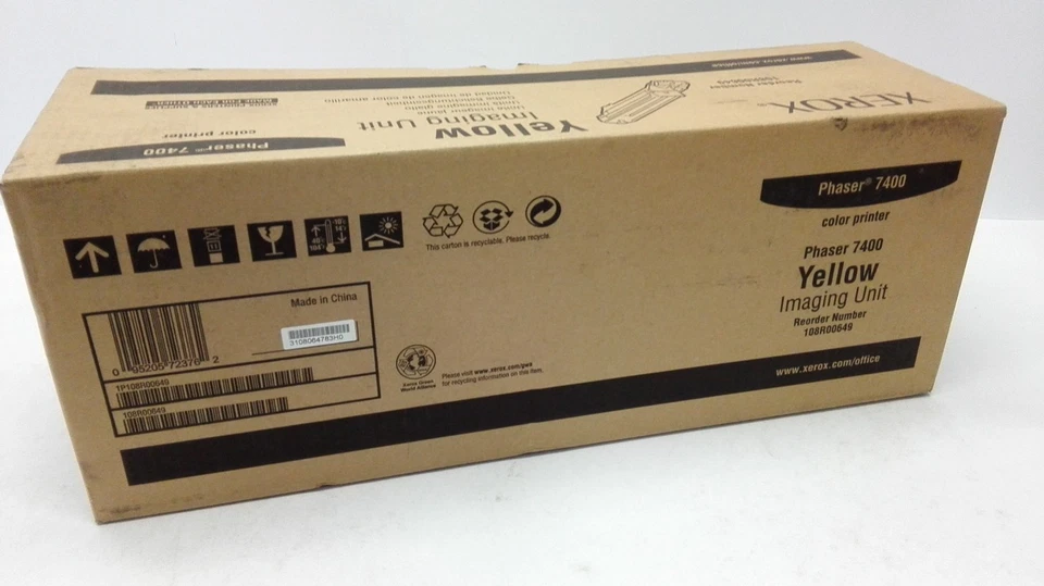 Unidad de imágenes Xerox 108R00649 amarilla para Xerox Phaser 7400 Foto 2 de 2