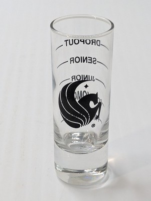 UCF University Of Central Florida Shot Glass Pegasus Logo 4'' Tall Brand New RARE