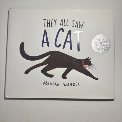 #ad #ad They All Saw a Cat Hardcover 2016 Book w Dust Jacket By Brendan Wenzel $15.99