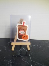Scooters Coffee Pumpkin Sticker Brand New Drop 8312026.