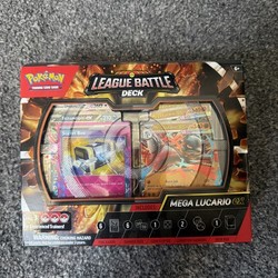 Pokémon TCG: Mega Lucario ex League Battle Deck (New & Sealed)