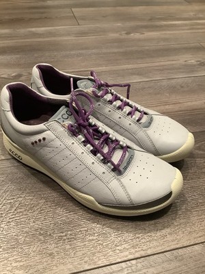 ECCO Biom Natural Motion Women Sz 9.5 EU 40 Yak Hydromax Golf Shoes Spikeless