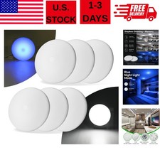 RV Ceiling Light 12V, 4.5Inch RV Light Interior, Dimmable Puck Dome Lights fo...