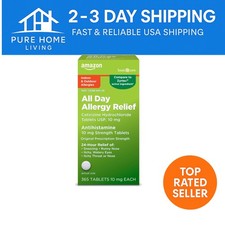 Long-Lasting Allergy Control Tablets - Cetirizine Hydrochloride, 10 mg, 365 Pack