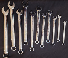 Snap On Tools 11pc Flank Drive Sae Wrench Set Standard 38-1 Wrenches Oex Usa