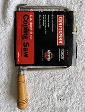 New Old Stock Craftsman 6 Inch Coping Saw 936251 Made In USA Sears