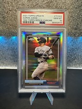 2021 Topps Chrome Update Aaron Judge 1992 Topps Redux PSA 10 Pop Of 1