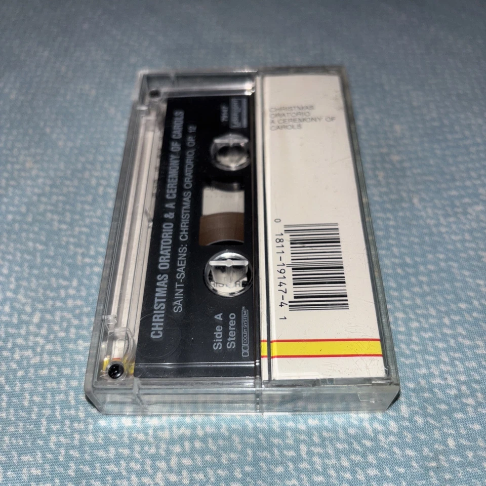 Saint Saens Christmas Oratorio Britten A Ceremony of Carols (Cassette, 1990) Foto 2 de 4