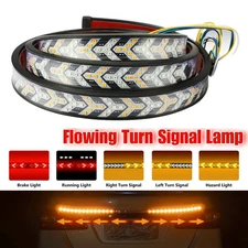 Car LED Tailgate Light Strip Turn Signal Lamp Brake Reverse Tail light Bar12-24V