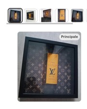 Oeuvre D'artiste Avec Certificat Cadre Avec Lingot D'or En Résine NEUF