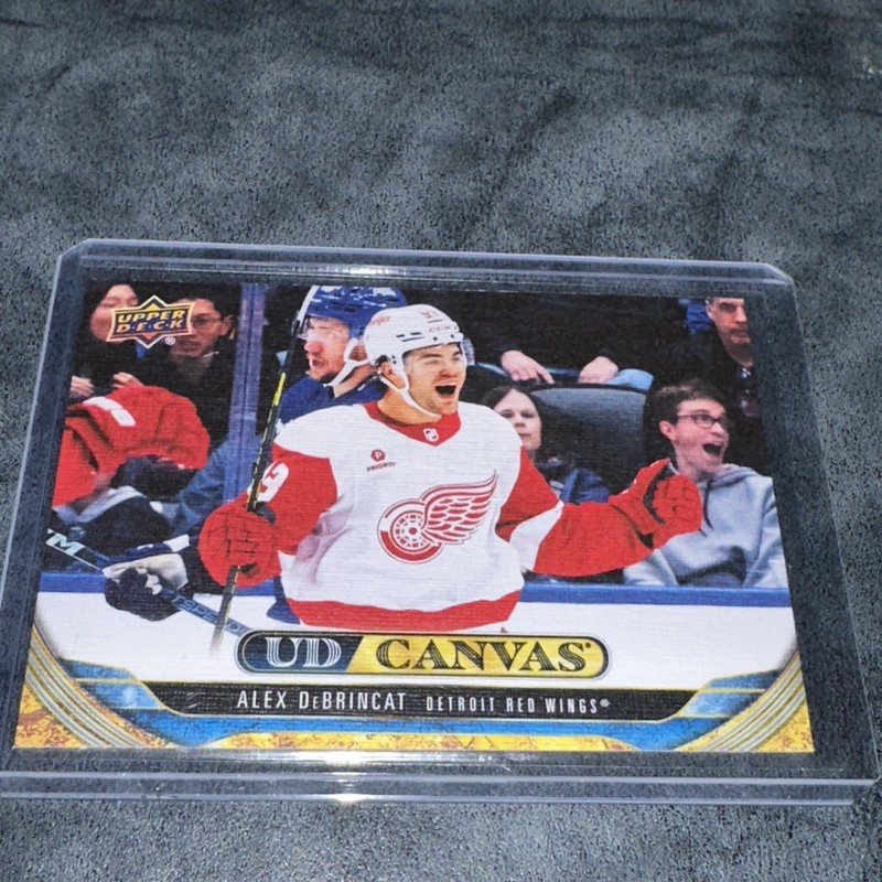 2024-25 Upper Deck Series 1 - Ud Canvas Alex DeBrincat #C-55 Detroit Red Wings