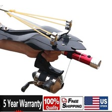 Bowfishing Set Catapult Slingshot Sling Darts Reel Target Archery Hunting Shoot