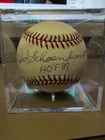RED SCHOENDIENST SIGNED BASEBALL ST LOUIS CARDINALS ROMLB HOF AUTOGRAPH
