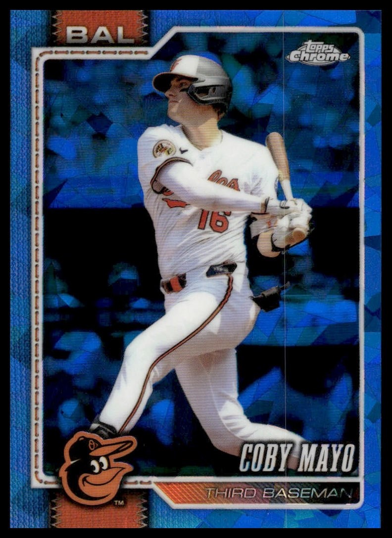 2026 Topps Chrome Sapphire Edition #139 Coby Mayo