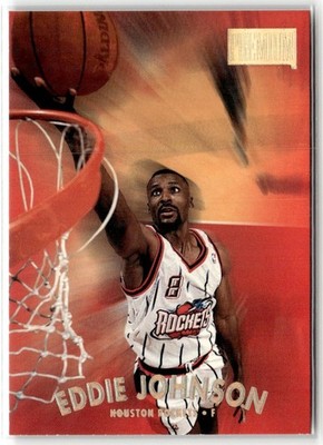 1997-98 SKYBOX PREMIUM EDDIE JOHNSON HOUSTON ROCKETS #162 | eBay