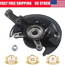 Front Left Driver Steering Knuckle Assembly For 2001 2002 Honda Civic L4 1.7L