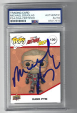 Michael Douglas Signed 2023 Upper Deck Funko Pop Marvel Autograph PSA DNA