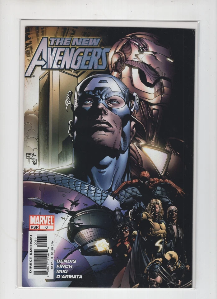 New Avengers #6 (2005) 2nd app Maria Hill, Marvel Comics - Bild 1 von 1