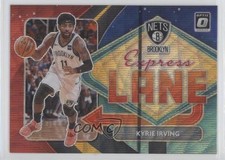 2020-21 Panini Donruss Optic Express Lane Red Wave Prizm Kyrie Irving #10 md3