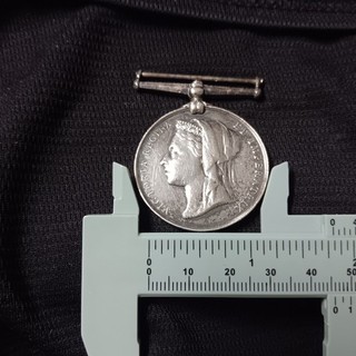 Victoria Regina North West Rebellion of 1885 Canada Sterling Silver Medal
