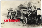 Austrian WWI Photo Italian Armored Car Lancia 1Z at S. Tommaso 1918