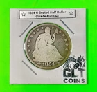1854-O Arrows Seated Liberty 50c Half Dollar Silver ✦ AG-G Grade Circulated Coin