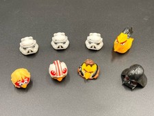 Angry Birds Star Wars Telepods lot of 8- Plus Bonus Rovio Flying Chuck Figure
