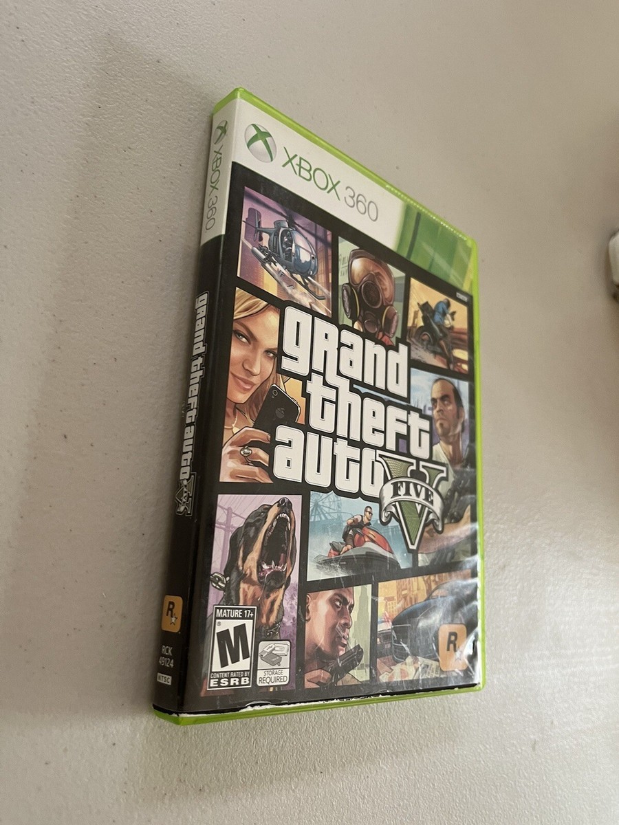 Grand Theft Auto V 5 Five XBOX 360 UNTESTED ONLY DISC 2 | eBay