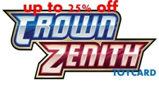 Pokemon TCG Crown Zenith Holo & Rare & Reverse  Ultra Complete your Master Set