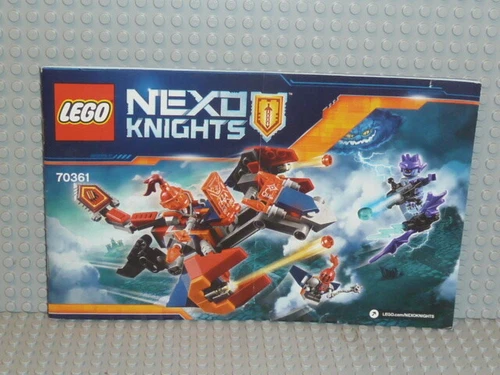 LEGO® Nexo Knights Bauanleitung 70361 Macy's Bot Drop Dragon instruction B5610