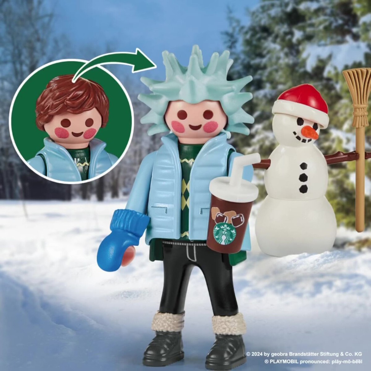 STARBUCKS KOREA Playmobil Figure 2024 MEET THE BUDDY'S STARBUCKS KOREA Playmobil Figure 2024 MEET THE BUDDY'S