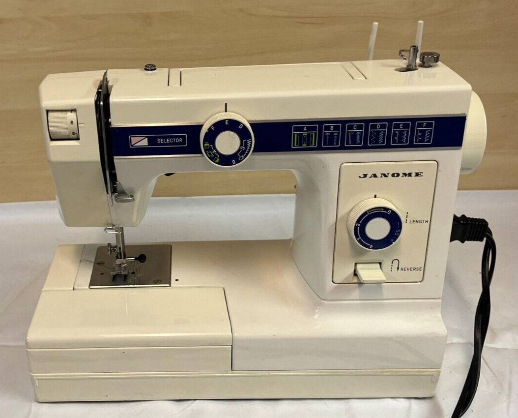 Janome 110 semi industrial, leather and upholstery sewing machine. eBay