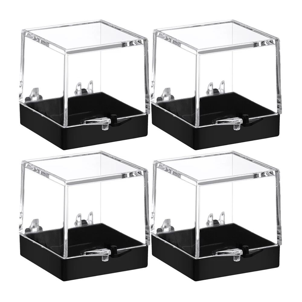 Vetrina Portaoggetti 54 Scomparti – Organizer Acrilico Trasparente Per Collezioni, Minerali, Conchiglie E Miniature – Espositore Da Tavolo - 2