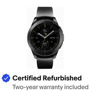 Samsung SM-R810NZKAXAR-RB Galaxy Watch 42mm Black - Refurbished
