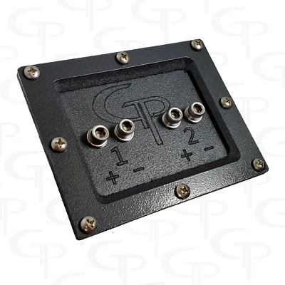 GP Car Audio 2 Channel Heavy Duty Speaker Terminal Stainless Steel Hardware