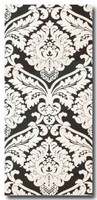 !! Top Preis !! 12 Rollen Tapete Barock Retro Schwarz Weiß (1,13 Eur/M²)