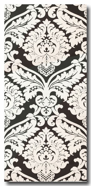 !! Top Preis !! 12 Rollen Tapete Barock Retro Schwarz Weiß (1,13 Eur/M²)-image