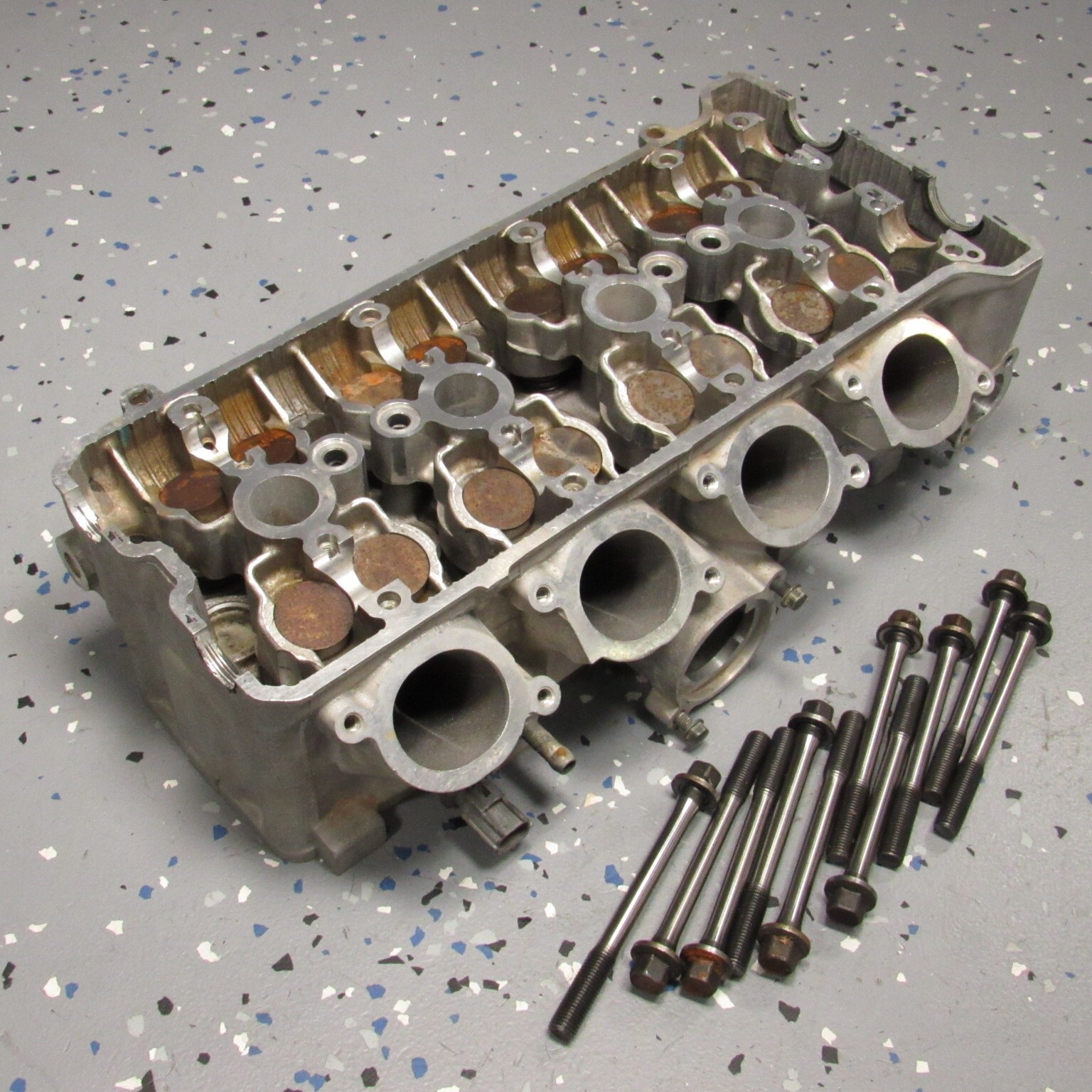 Engine Cylinder Head w/Valves 0304 GSXR1000 GSXR 1000 eBay