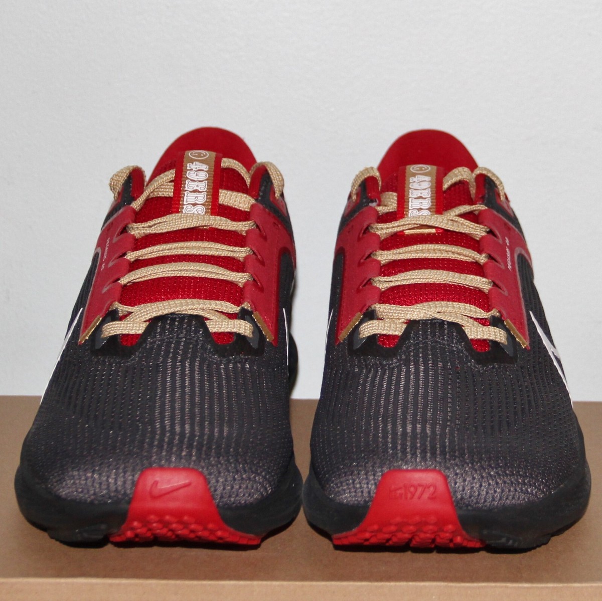 Nike Air Zoom Pegasus 40 San Francisco 49ers Running Shoes Mens 15 San Francisco 49ers 2023 Nike Air Pegasus, buy yours now  main image 3